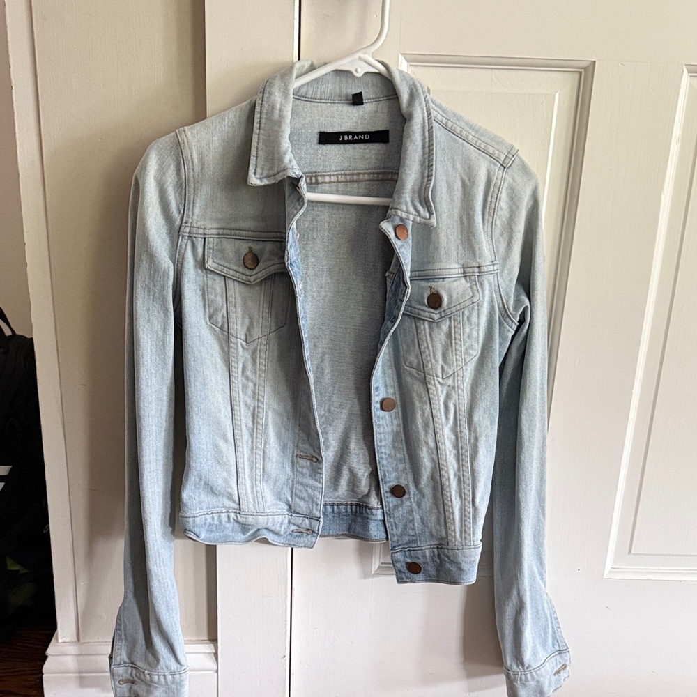 J Brand Sky Blue Jean Jacket